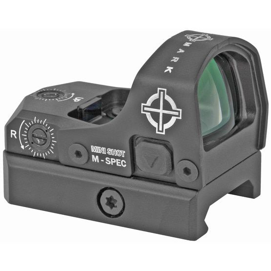 Sightmark Mini Shot M-Spec FMS Reflex Sight features a scratch-resistant lens coating